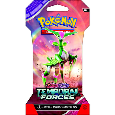 Pokemon Scarlet & Violet Temporal Forces Sleeved Booster Pack 144 Pack Case