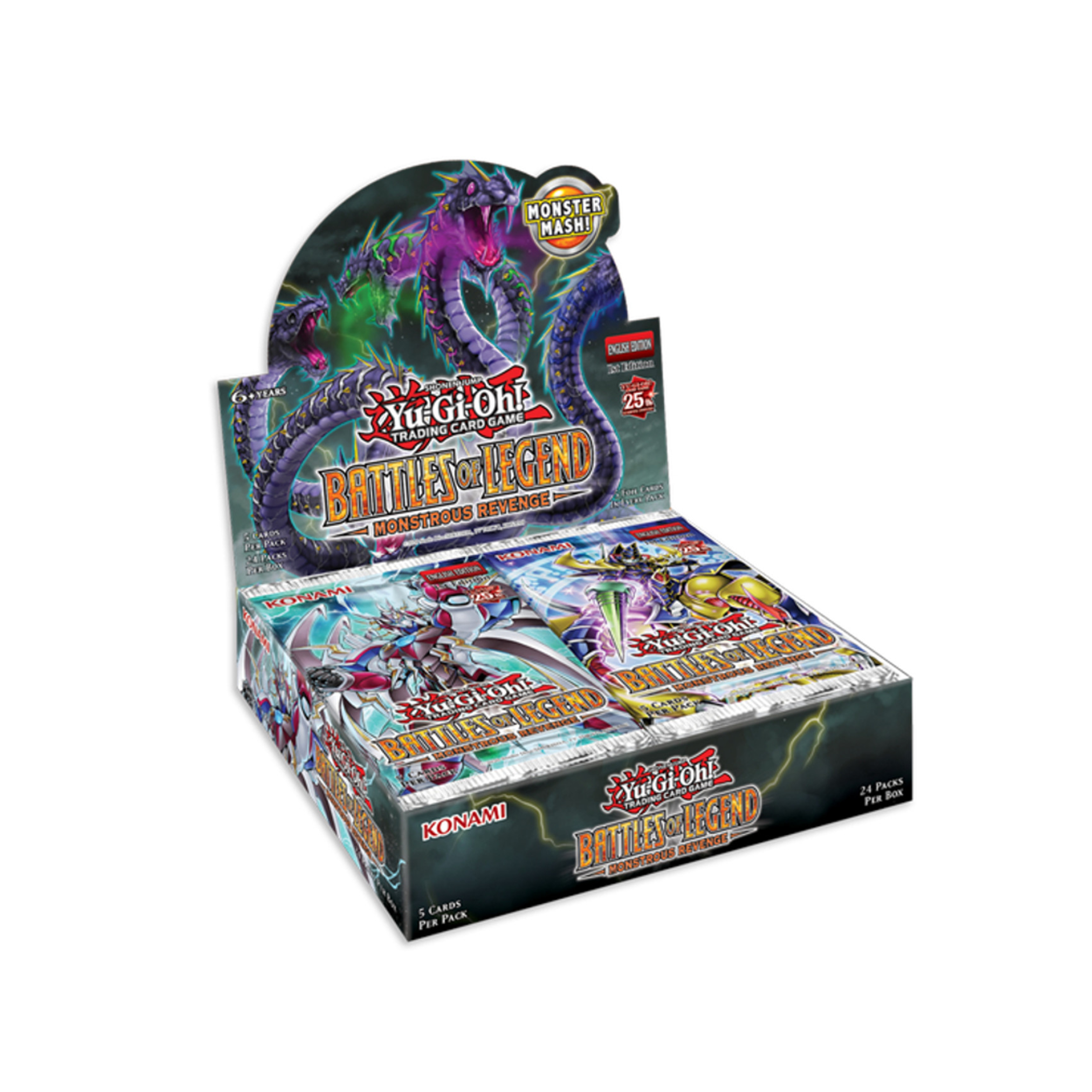 Yugioh Battles of Legend: Monstrous Revenge Booster Box