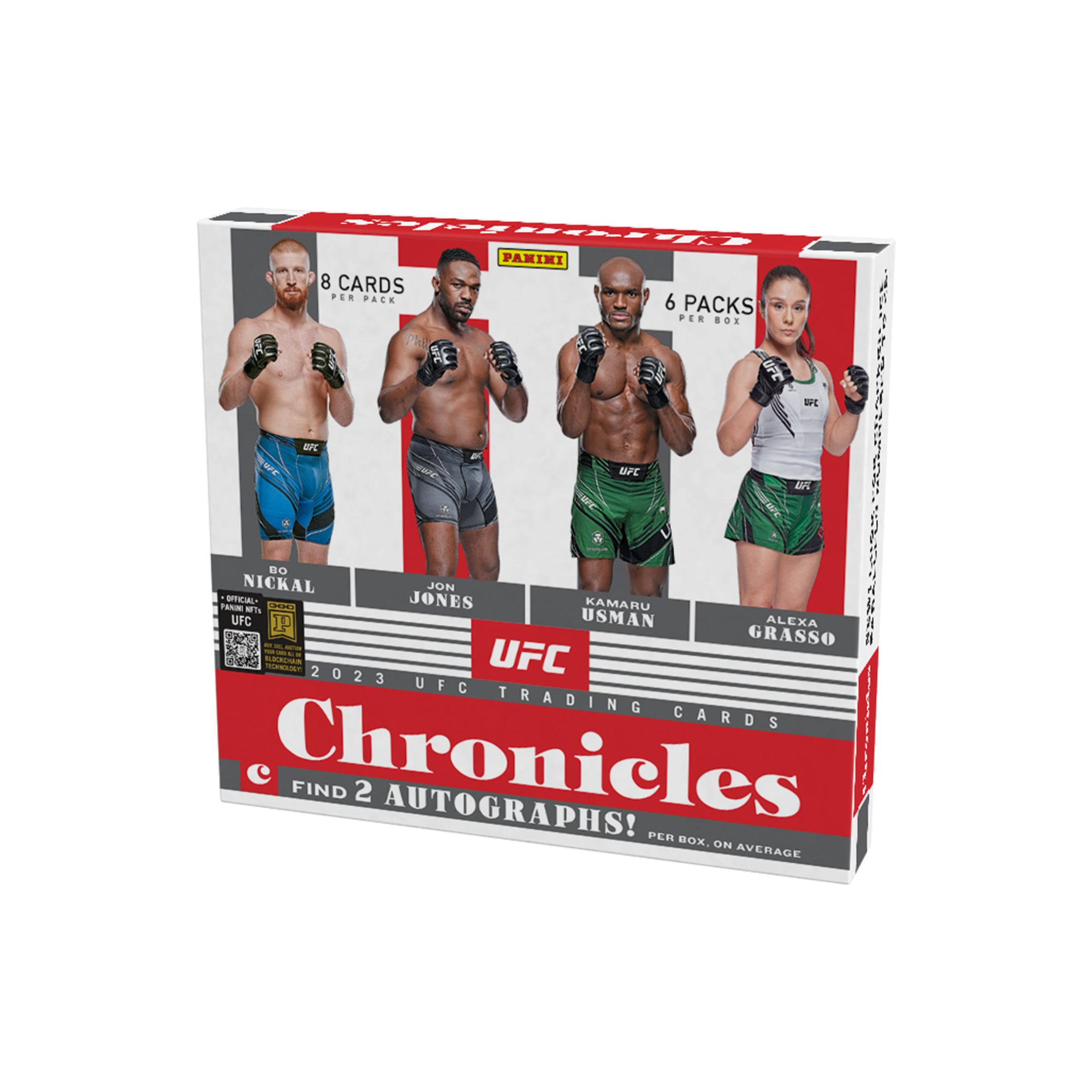 2023 Panini Chronicles UFC Hobby 12 Box Case