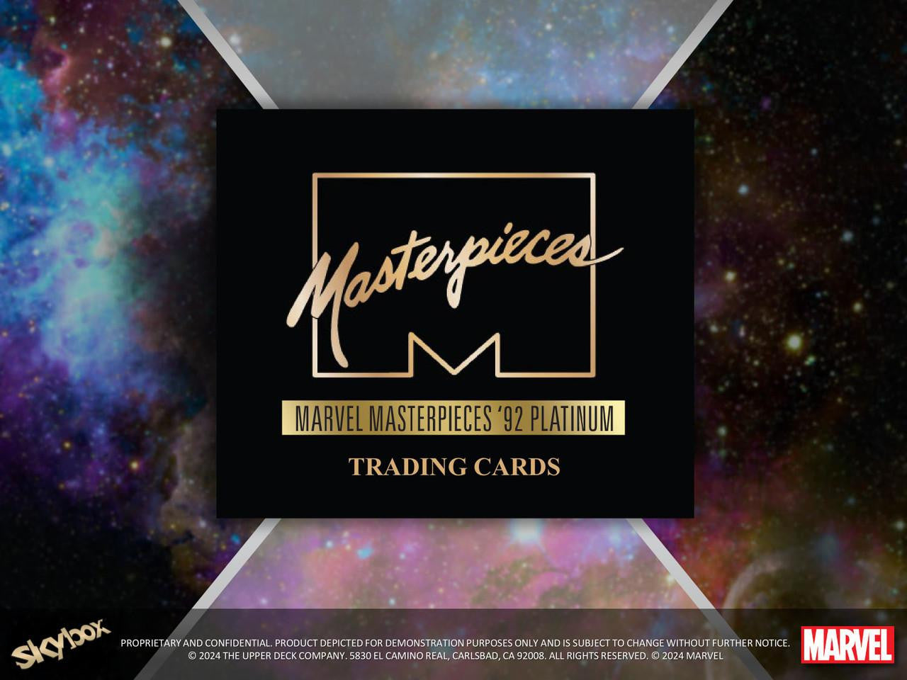 Marvel Masterpieces '92 Platinum Blaster Box