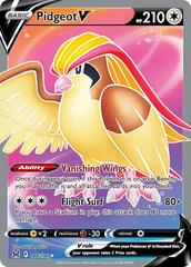 Pidgeot V 2022 Pokemon Lost Origin full art rare holo 188/196
