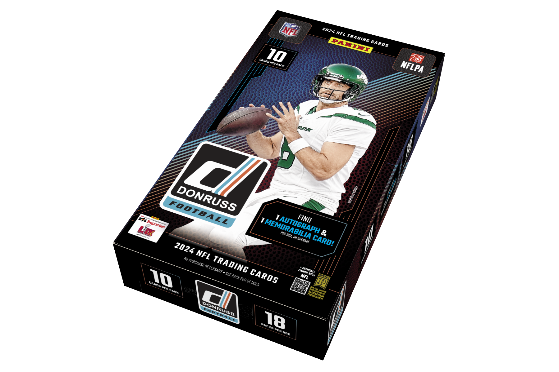 2024 Panini Donruss Football Hobby 18 Box Case