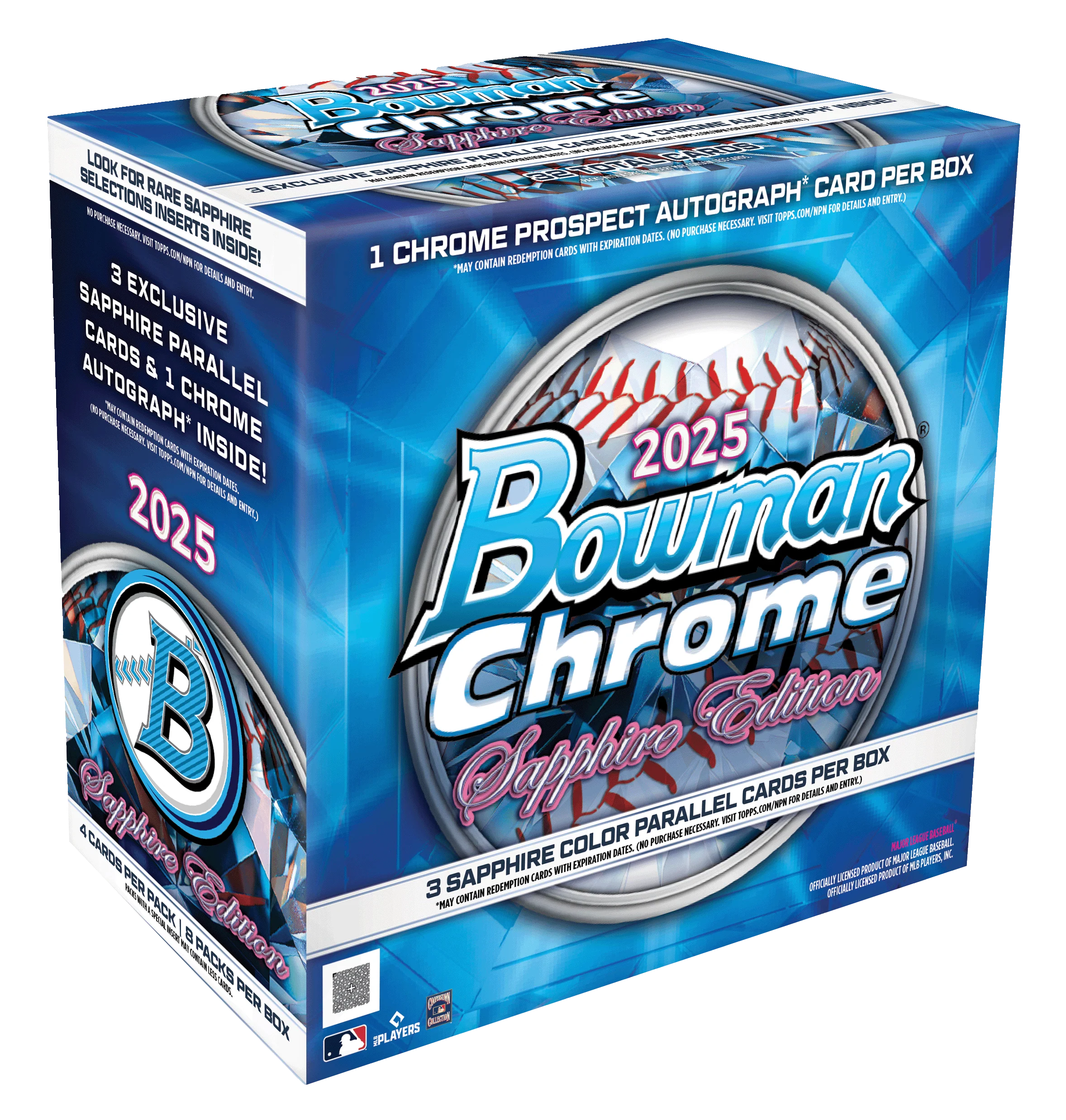 2025 Bowman Chrome Sapphire Baseball Hobby Box