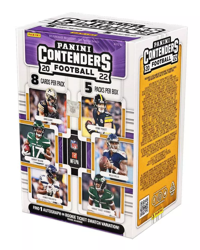 2022 Panini Contenders Football Blaster Box