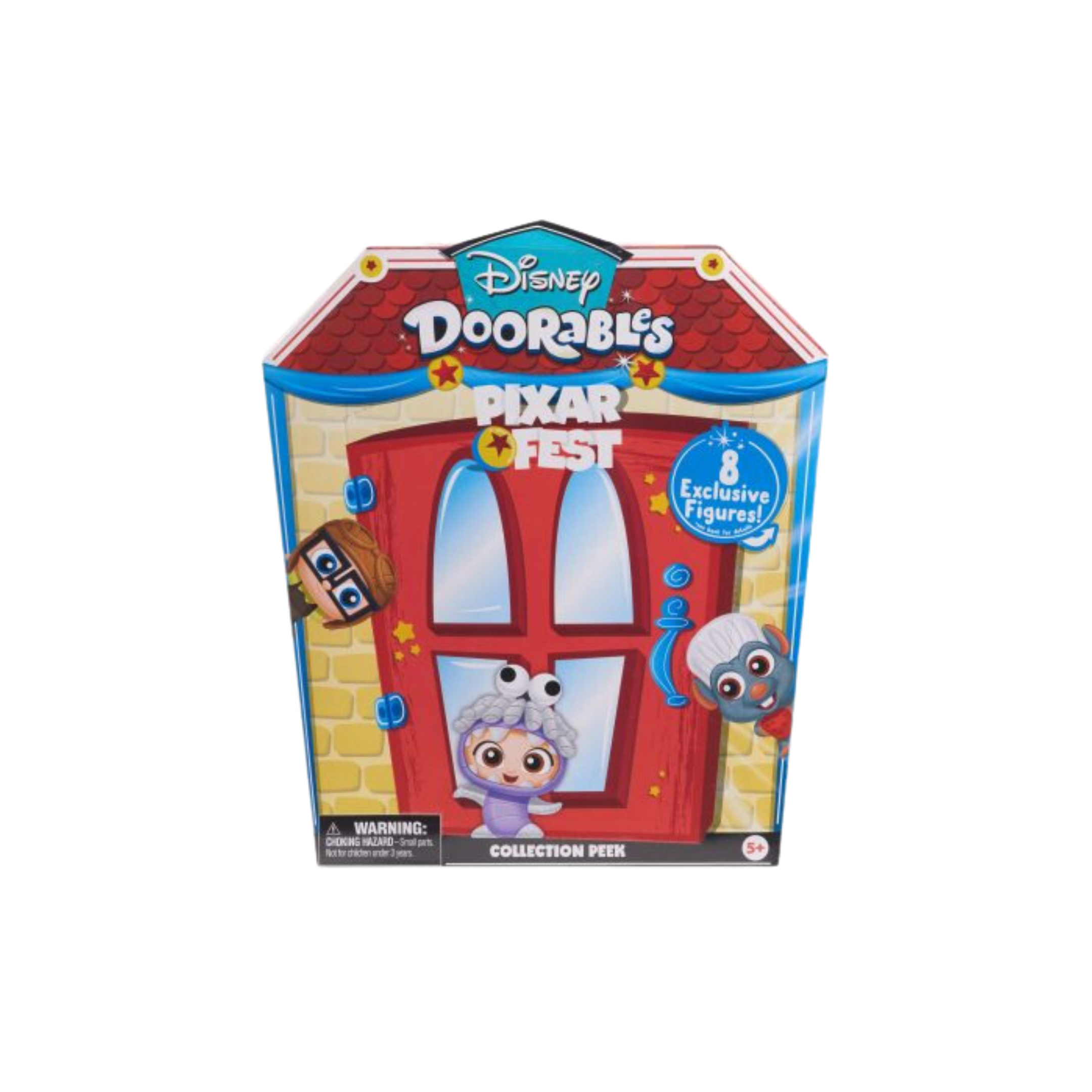 Disney Doorables Pixar Fest Collectible Figure Pack , Kids Toys