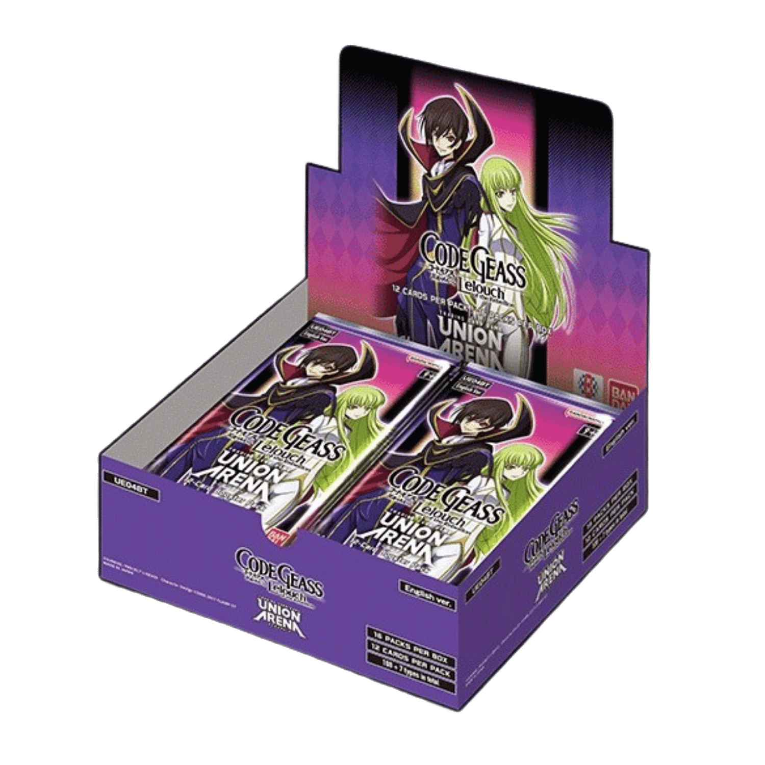 Union Arena Code Geass: LeLouch of the Rebellion Booster Box