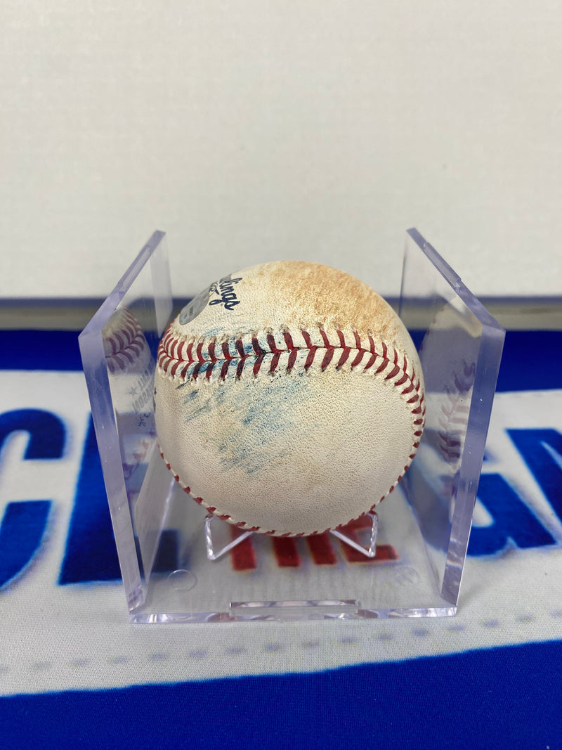 Cody Bellinger MLB Game Used Single From 2019 NLDS Playoff Hit 21 10/06/19