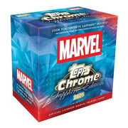 2025 Topps Marvel Chrome Sapphire Edition 10 Box Case