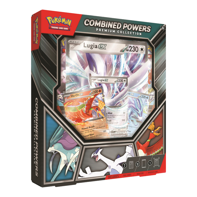 Pokemon Combined Powers Premium Collection 6 Box Case