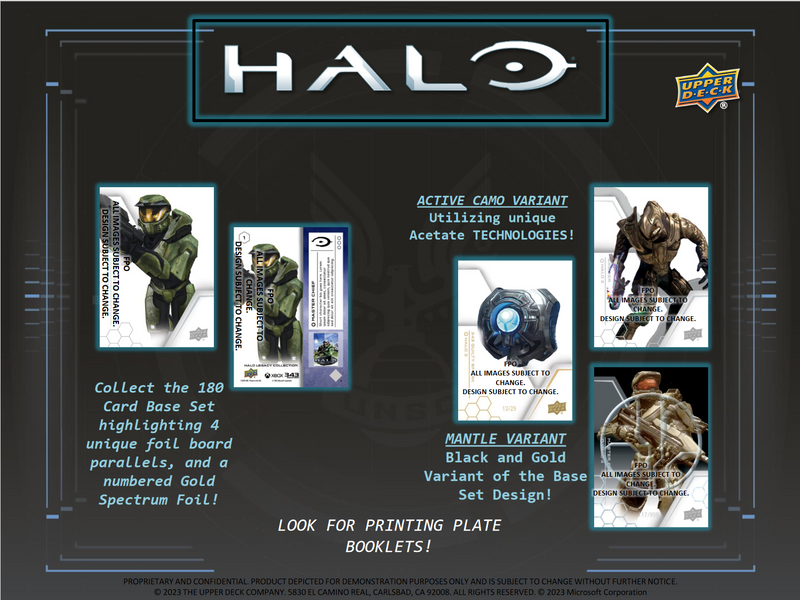 Upper Deck Halo Legacy Collection Hobby Box [Contact Us To Order]