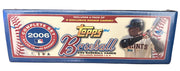 2006 Topps Baseball Factory Sealed Complete Set Series 1 and 2 w/ 5 Card Rookie Pack