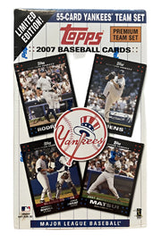 2007 Topps New York Yankees 55 Card Set Limited Edition