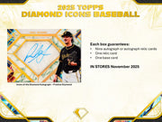 2025 Topps Diamond Icons Baseball Hobby 2 Box Case