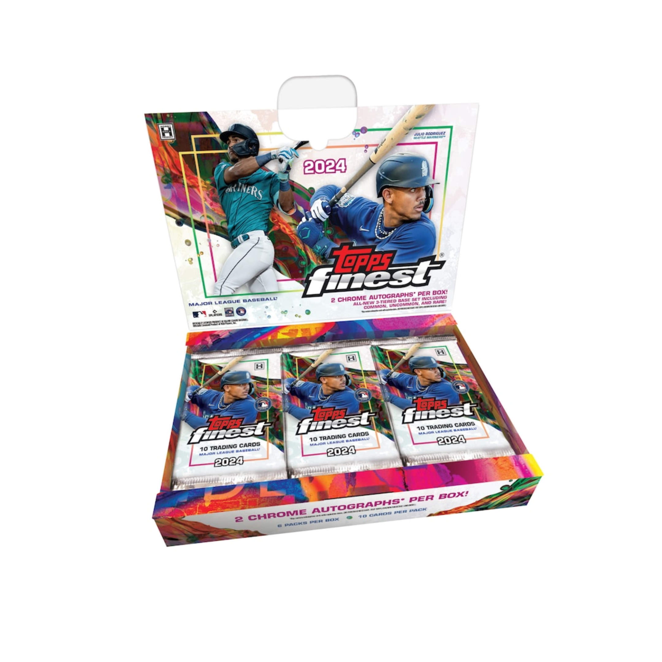 2024 Topps Finest Baseball Hobby Box – Piece Of The Game