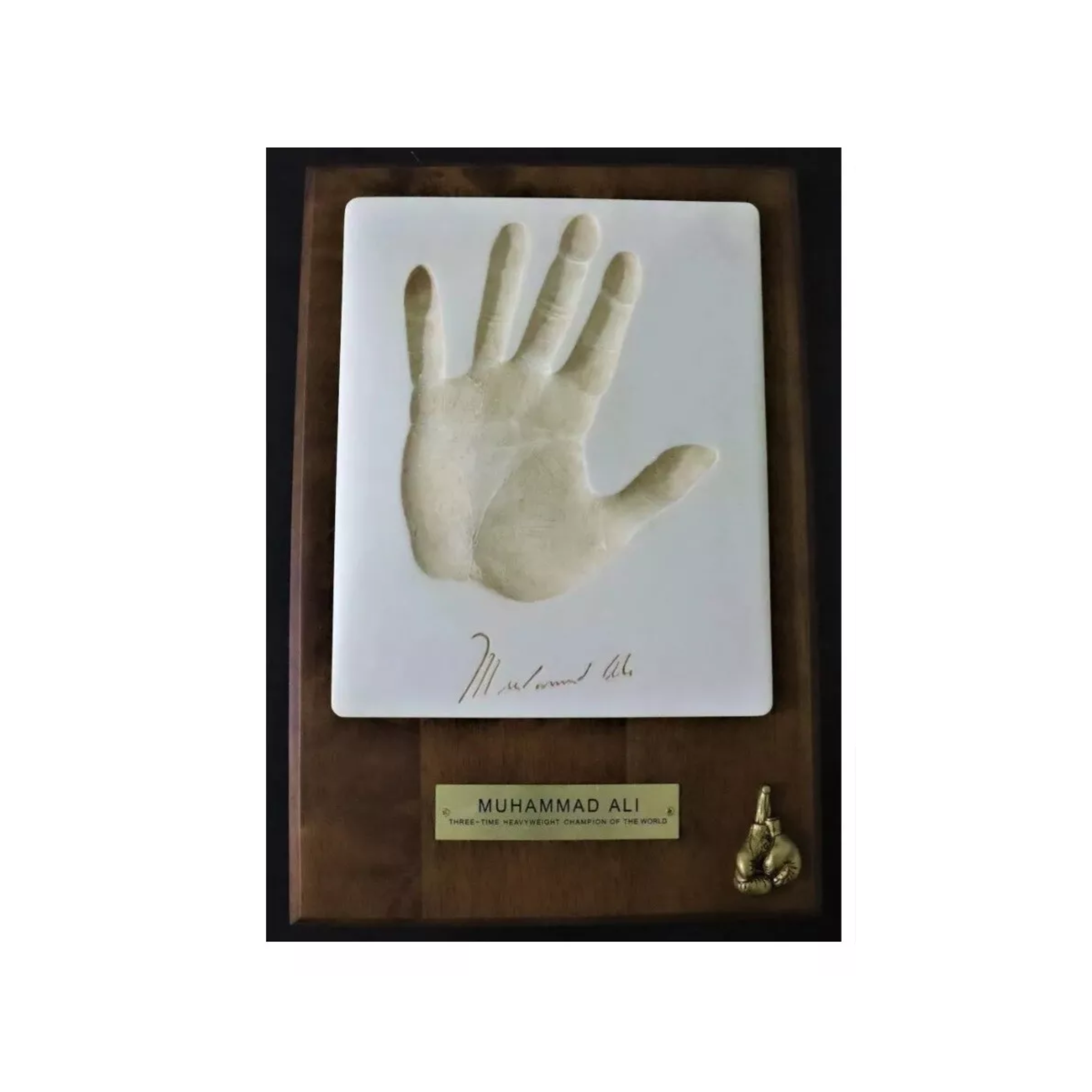 Muhammad Ali The Boxing Series Silk Road Gifts Authentic Plaque Collectible Seald
