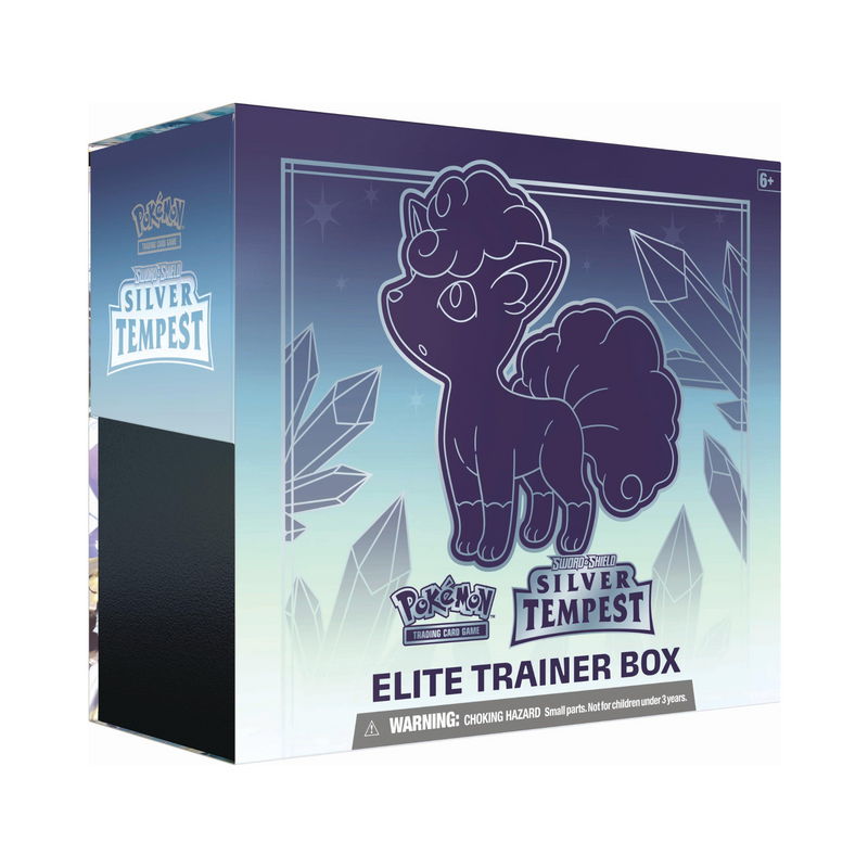 Pokemon Sword & Shield Silver Tempest Elite Trainer 10 Box Case