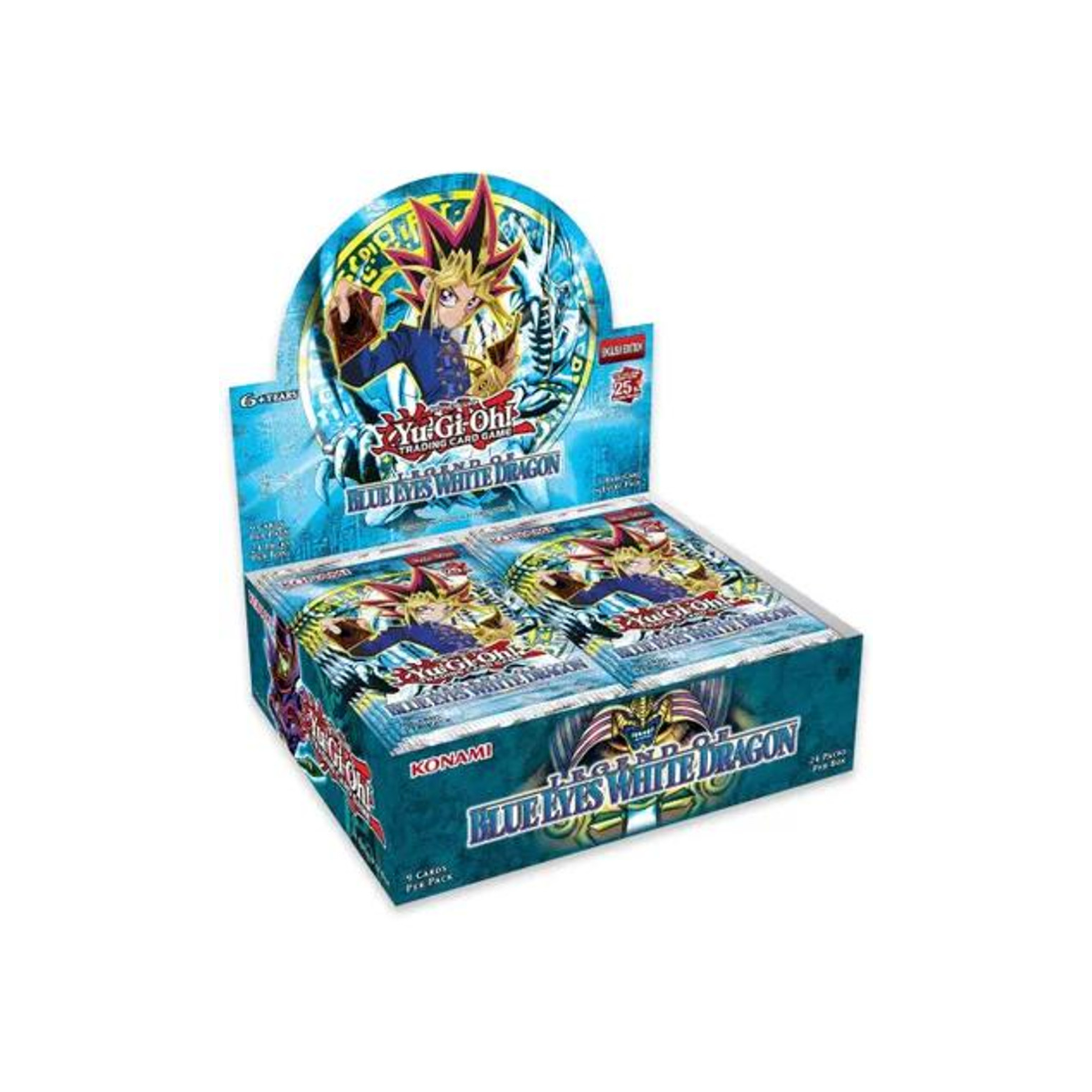 Yugioh Legend of Blue-Eyes White Dragon 25th Anniversary Edition Booster Box