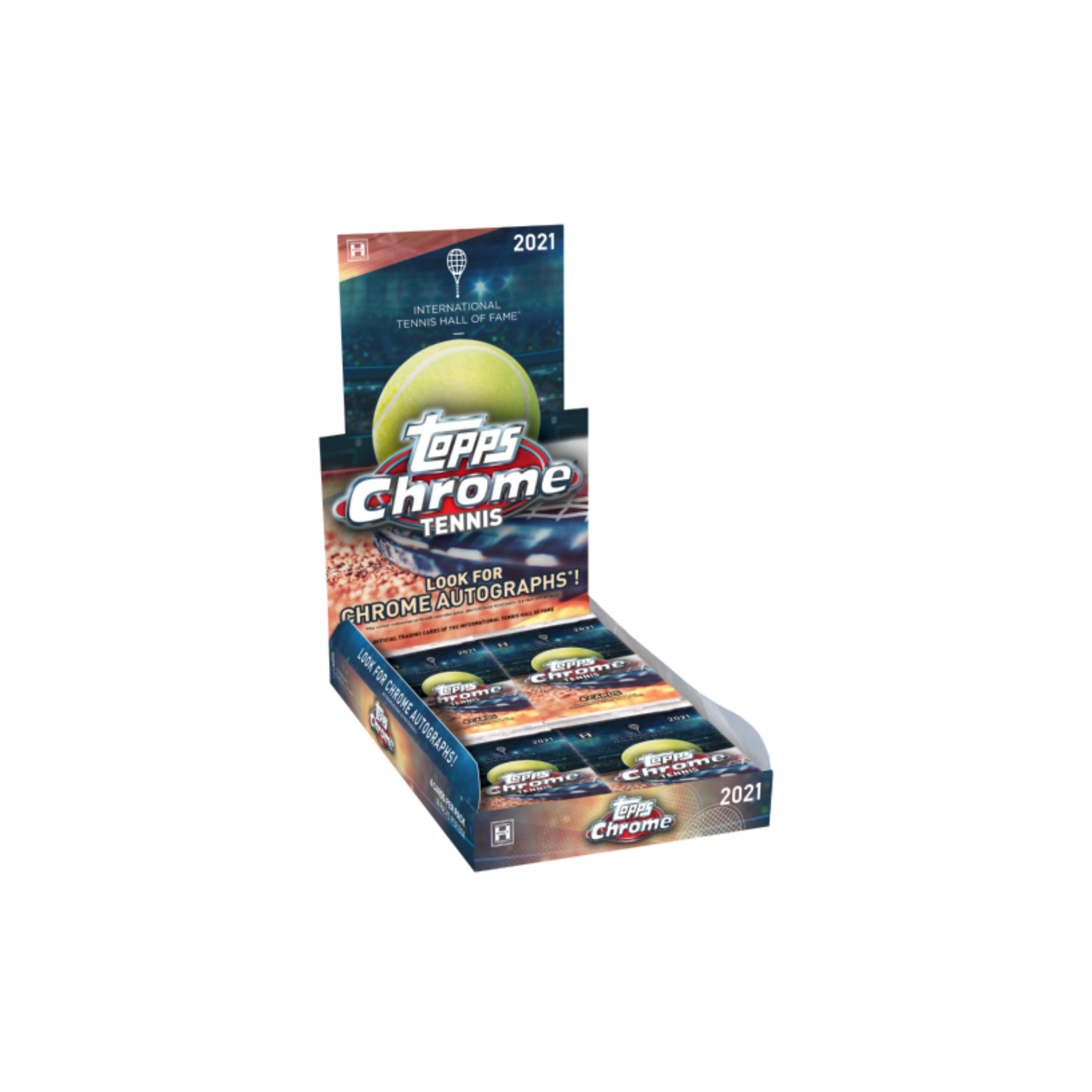 2021 Topps Chrome Tennis Hobby Case