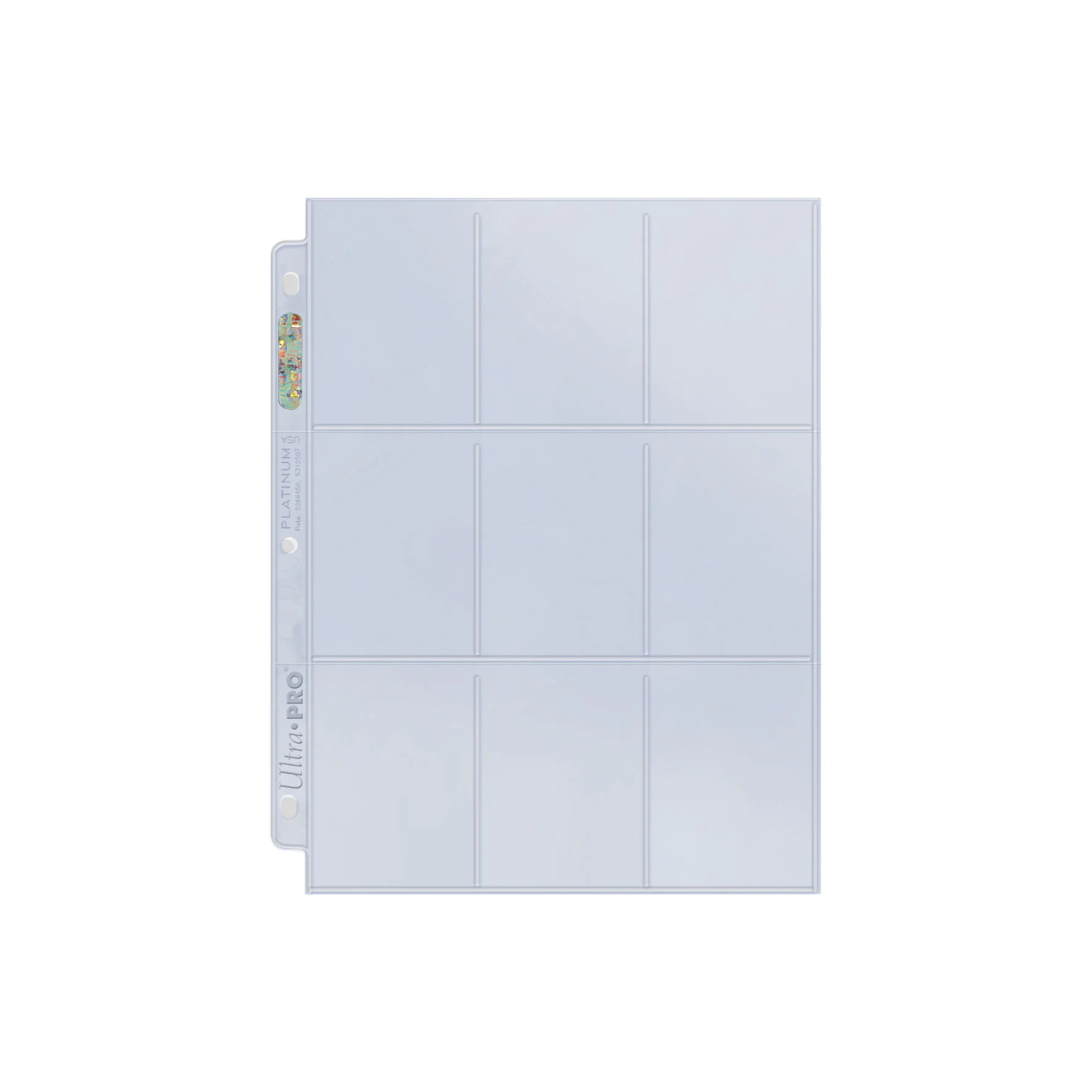 Ultra Pro Platinum Series 9-Pocket Pages