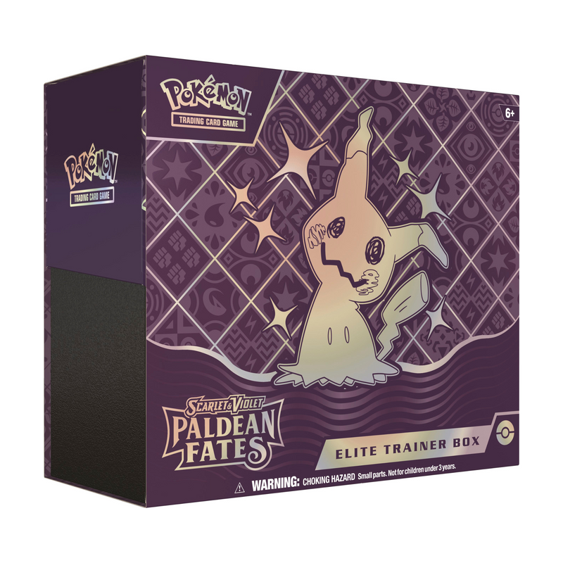 Pokemon Scarlet & Violet Paldean Fates Elite Trainer 10 Box Case