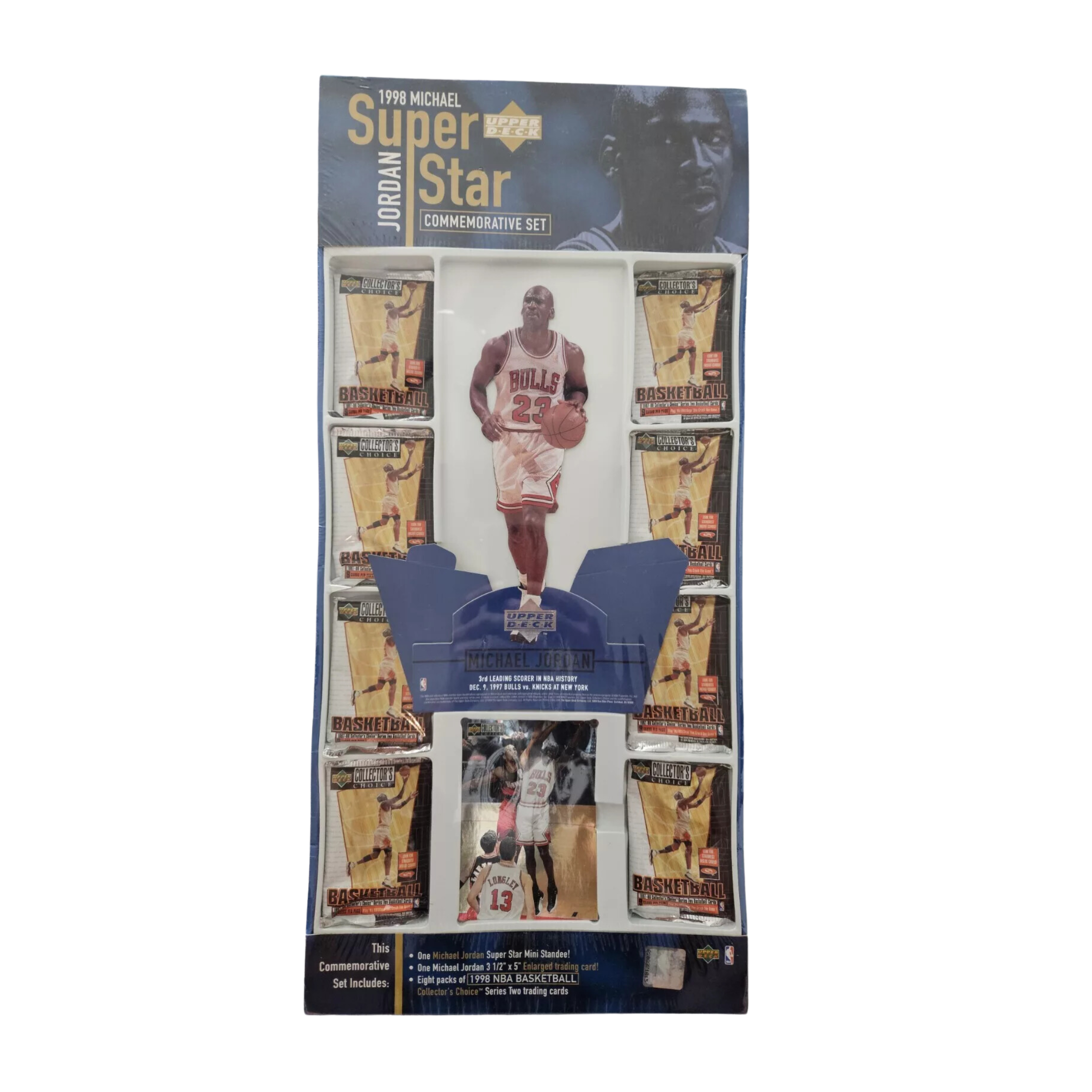 1998 Michael Jordan Upper Deck Super Star Commemorative Set 
