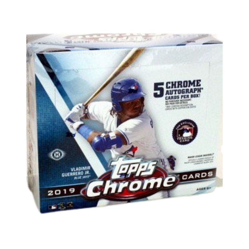 2019 Topps Chrome Baseball Jumbo HTA Box
