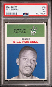 Bill Russell 1961 Fleer #38 PSA 5.5