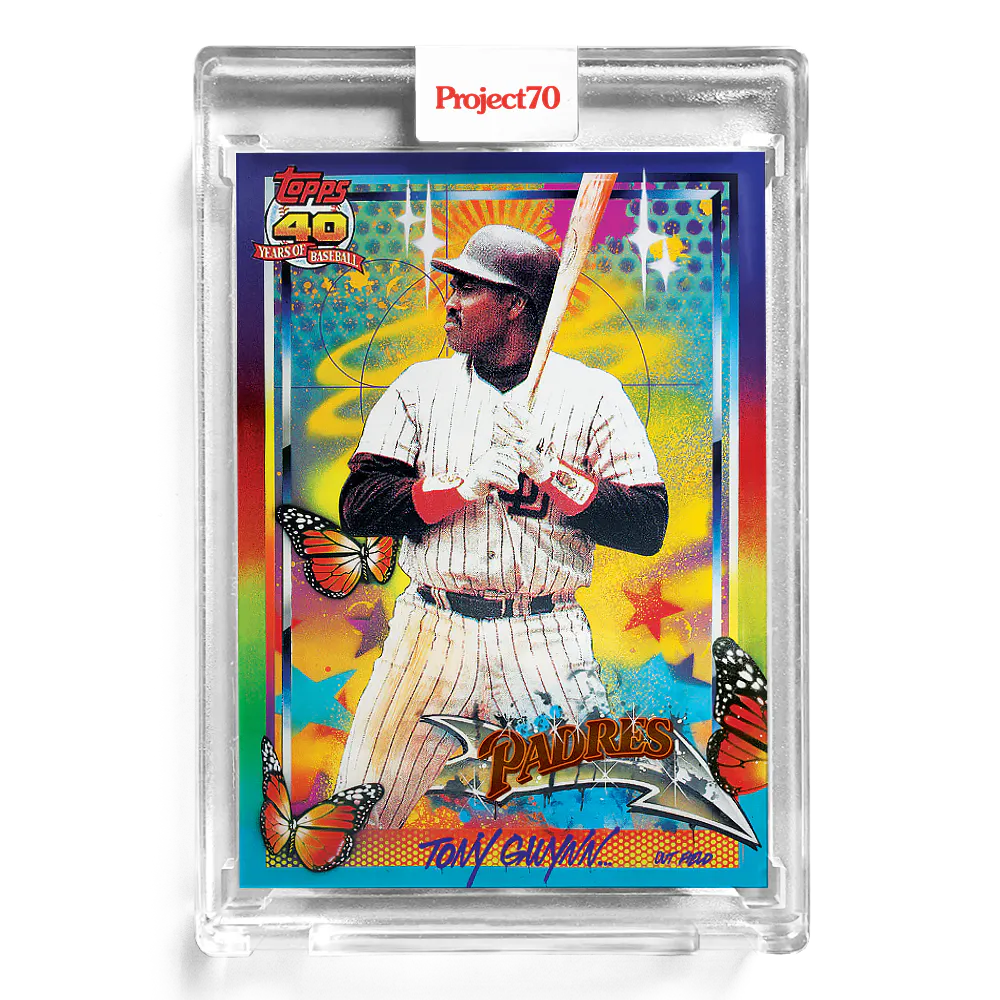 Tony Gwynn 2021 Topps Project70 by Risk #92 - Print Run: 2214