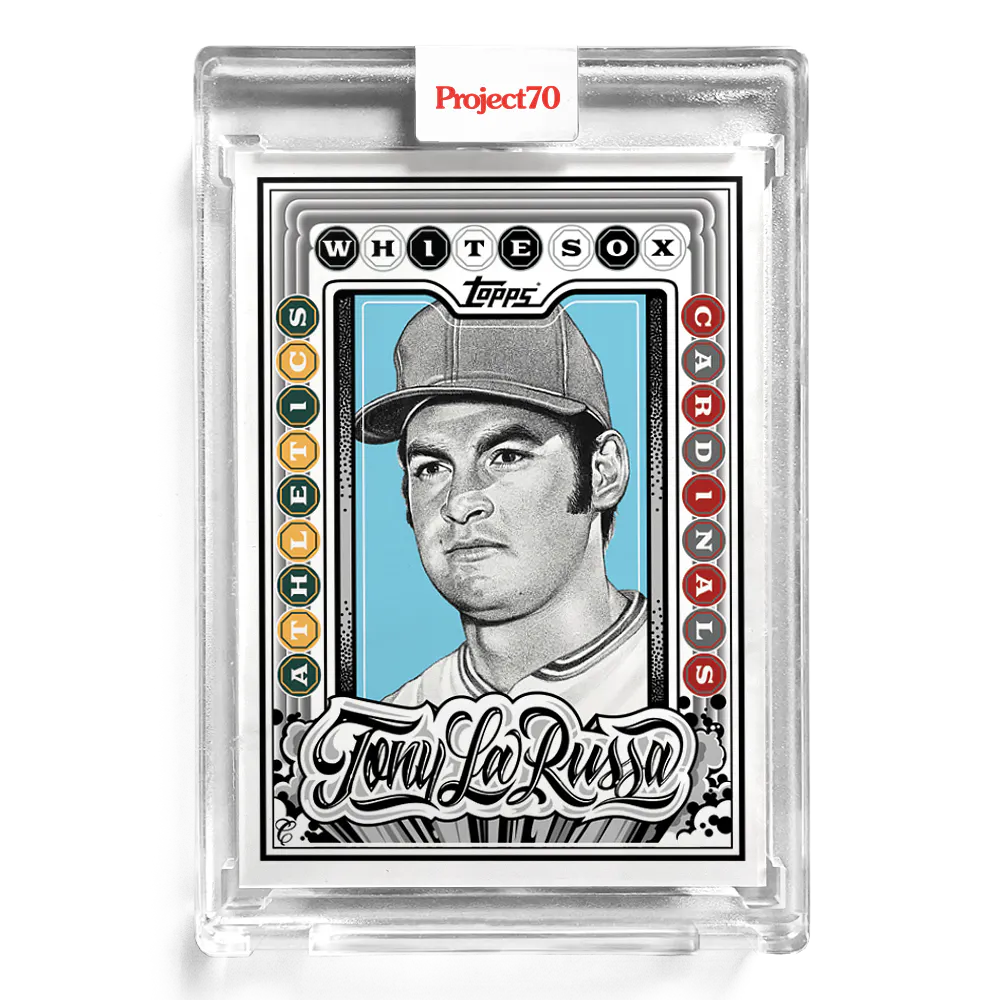 Tony Larussa 2021 Topps Project70 by Mister Cartoon #118 - Print Run: 1263