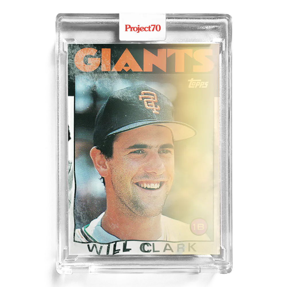Will Clark 2021 Topps Project70 by Bobby Hundreds #182 - Print Run: 1103