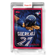 Vladimir Guerrero Jr. 2021 Topps Project70 by Jeff Staple #266 - Print Run: 1904