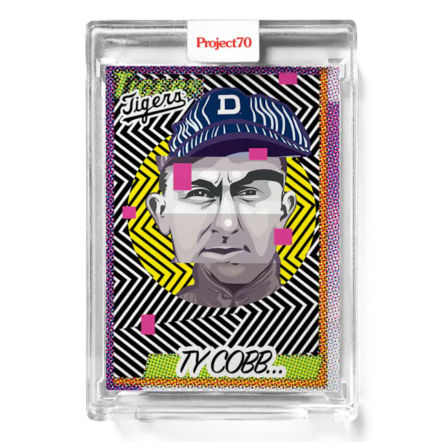 Ty Cobb 2021 Topps Project70 by POSE #275 - Print Run: 1017