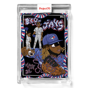 Vladimir Guerrero Jr. 2021 Topps Project70 by Distortedd #352 - Print Run: 2327