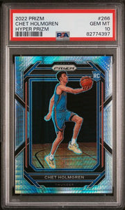Chet Holmgren 2022 Prizm Hyper Prizm PSA 10 RC