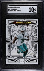 Tyreek Hill 2023 Obsidian Electric Etch Contra SGC 10 (Case Hit)