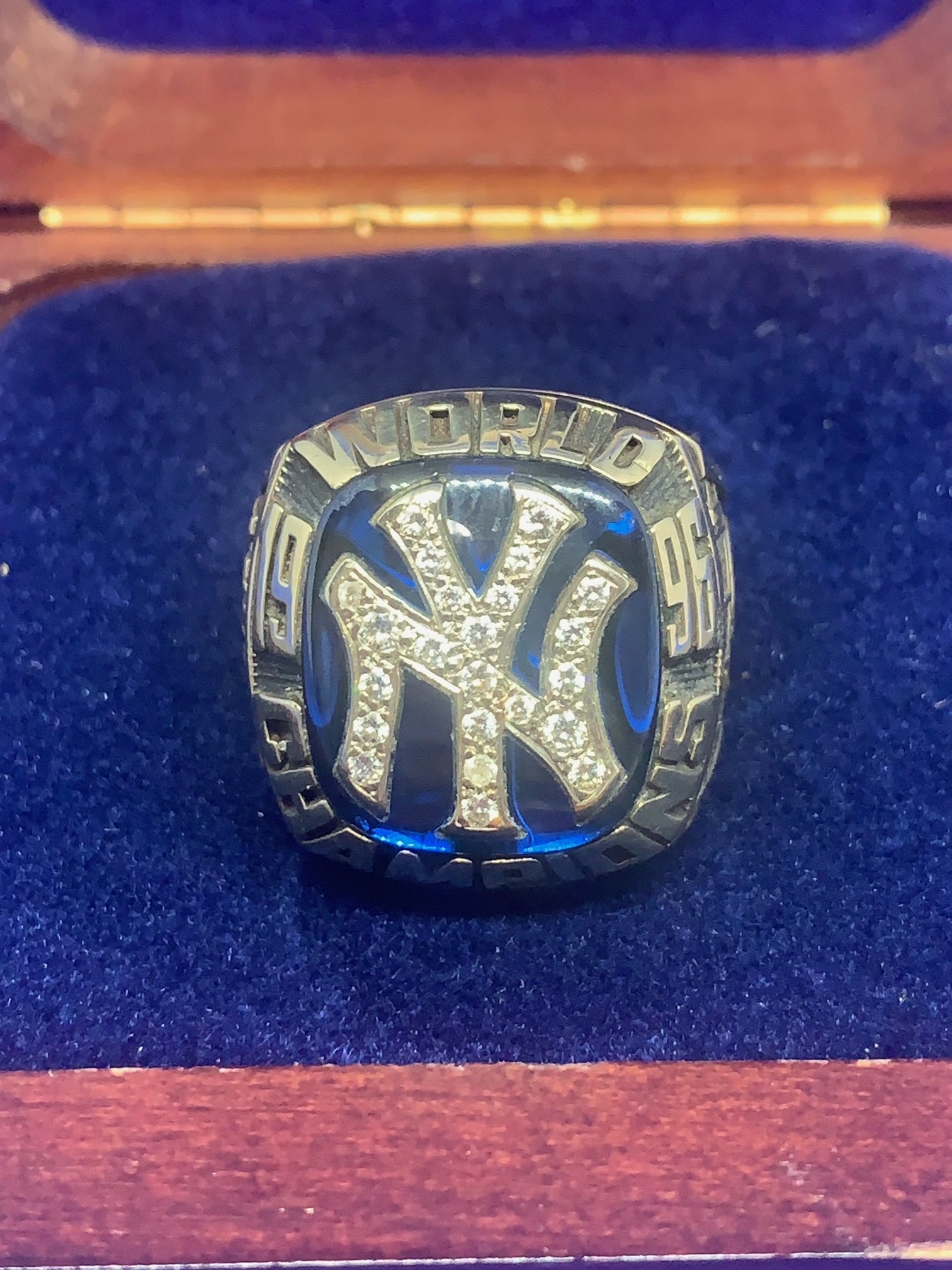 1996 New York Yankees World Series Championship Ring. Baseball, Lot  #56550