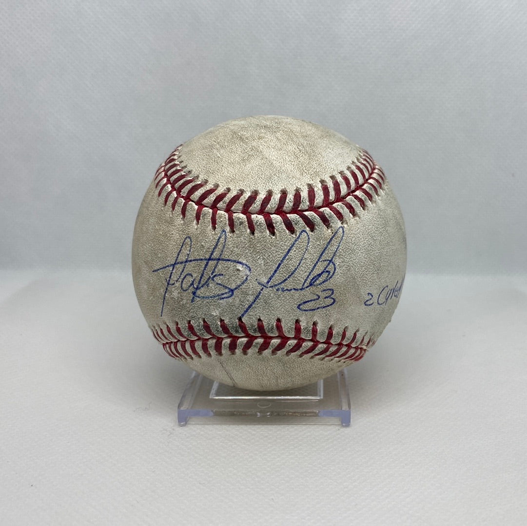 Fernando Tatis Jr. Autographed MLB Game Used Triple Career hit 39 Trip –  Piece Of The Game