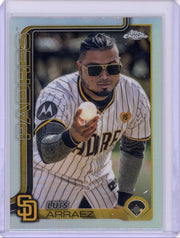 Luis Arraez 2025 Topps Chrome SP Image Variation