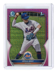 Jesus Baez 2023 Bowman Mega Box 1st Pink Mojo Refractor /199