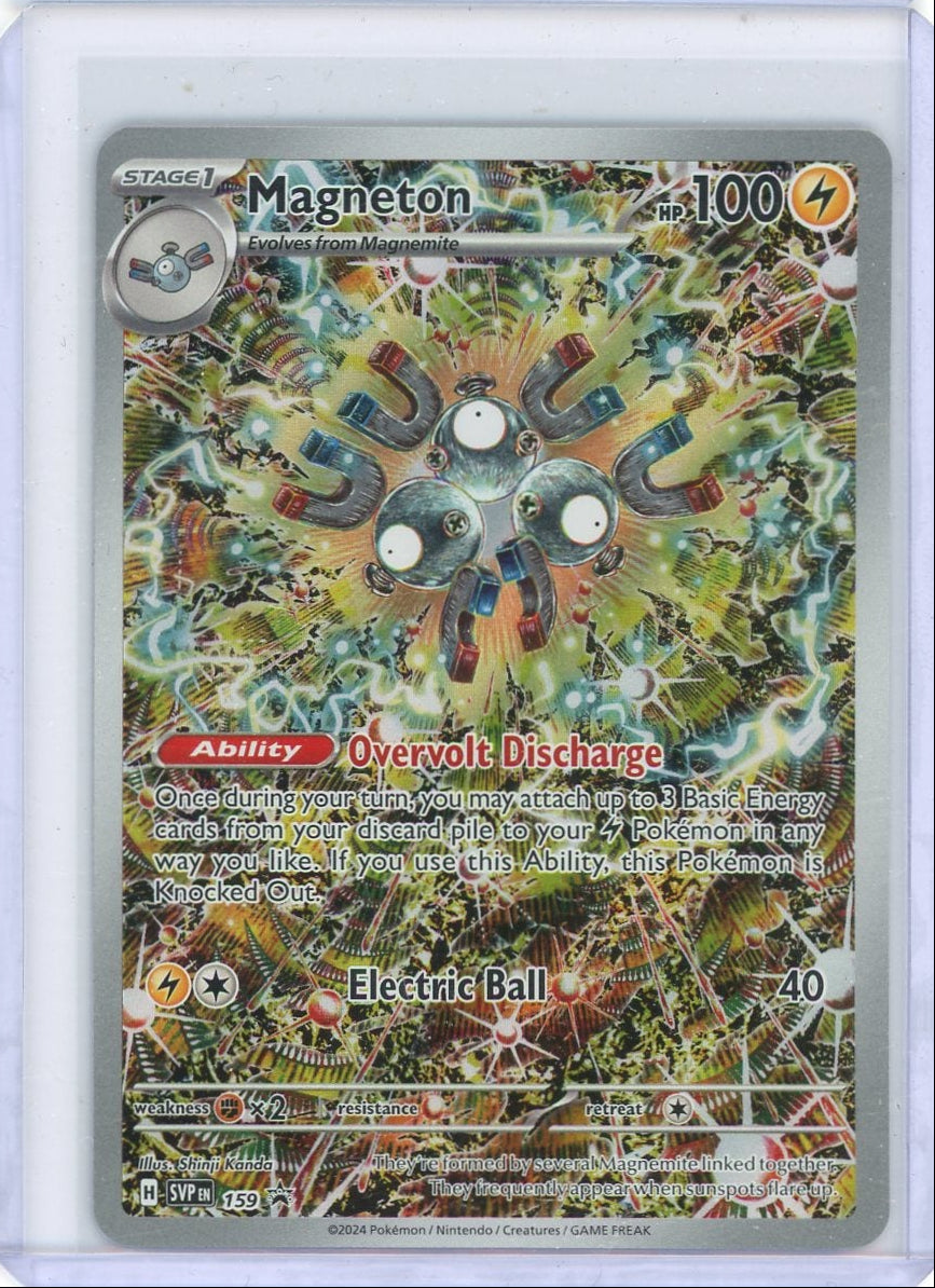 Magneton 2024 Pokemon Surging Sparks ETB Promo #159