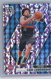 Cade Cunningham 2024-25 Panini Mosaic Purple Snakeskin Mosaic #'d 09/24