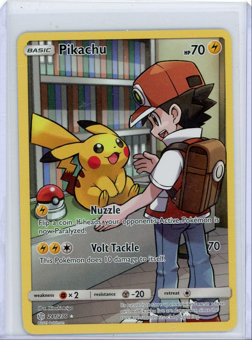 Pikachu #241 Pokemon Cosmic Eclipse Secret Rare