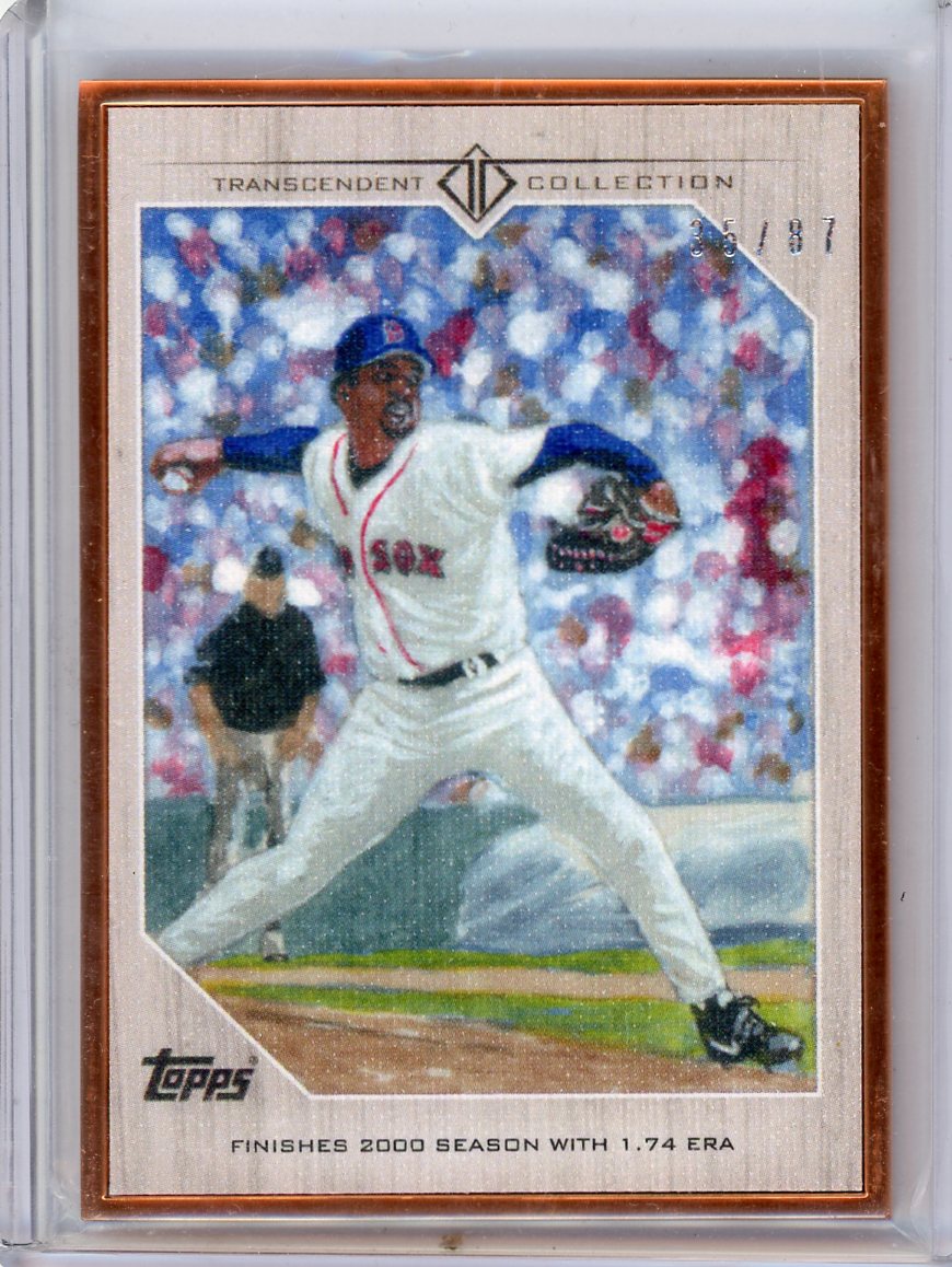 Pedro Martinez 2017 Topps Transcendent MLB Moments #'d 35/87