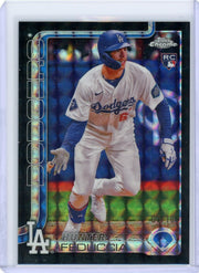 Hunter Feduccia 2025 Topps Chrome Geometric black ref. rookie card #'d 05/10