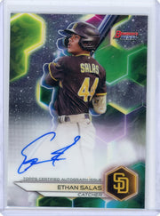Ethan Salas 2023 Bowman's Best prospect autograph