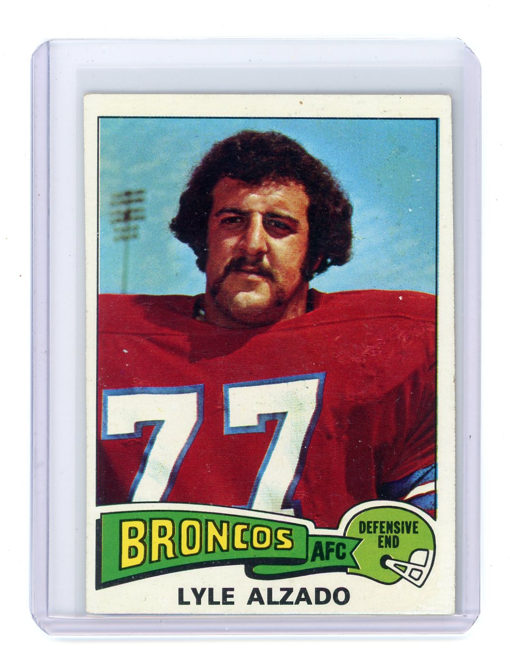 Lyle Alzado 1975 Topps #322 – Piece Of The Game