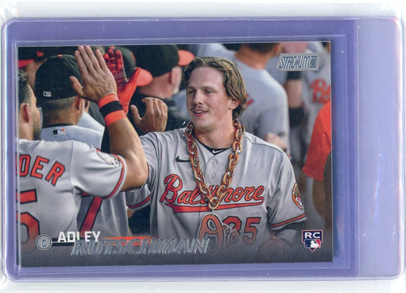 Adley Rutschman 2023 Topps Stadium Club rookie card