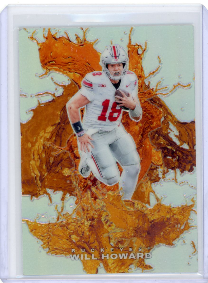 Will Howard 2024 Panini Splash of Color #'d 18/99