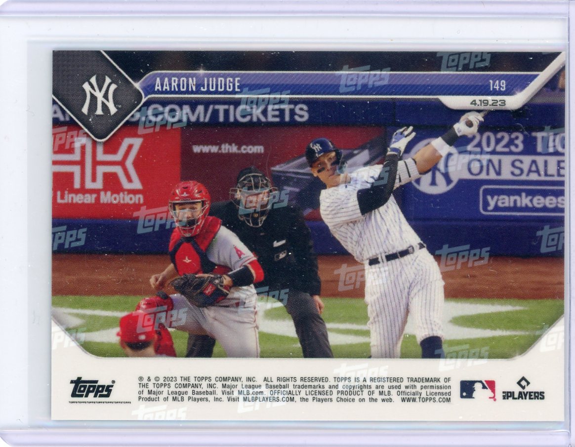Aaron Judge 2023 Topps NOW #149