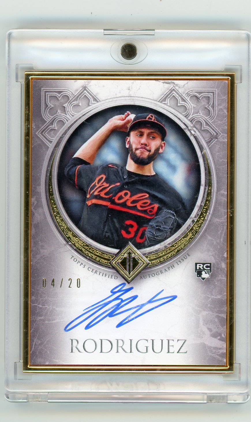 Grayson Rodriguez 2023 Topps Transcendent Autograph #'d 04/20